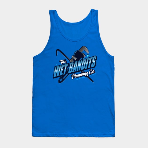 The Wet Bandits Plumbing Tank Top by BrainSmash